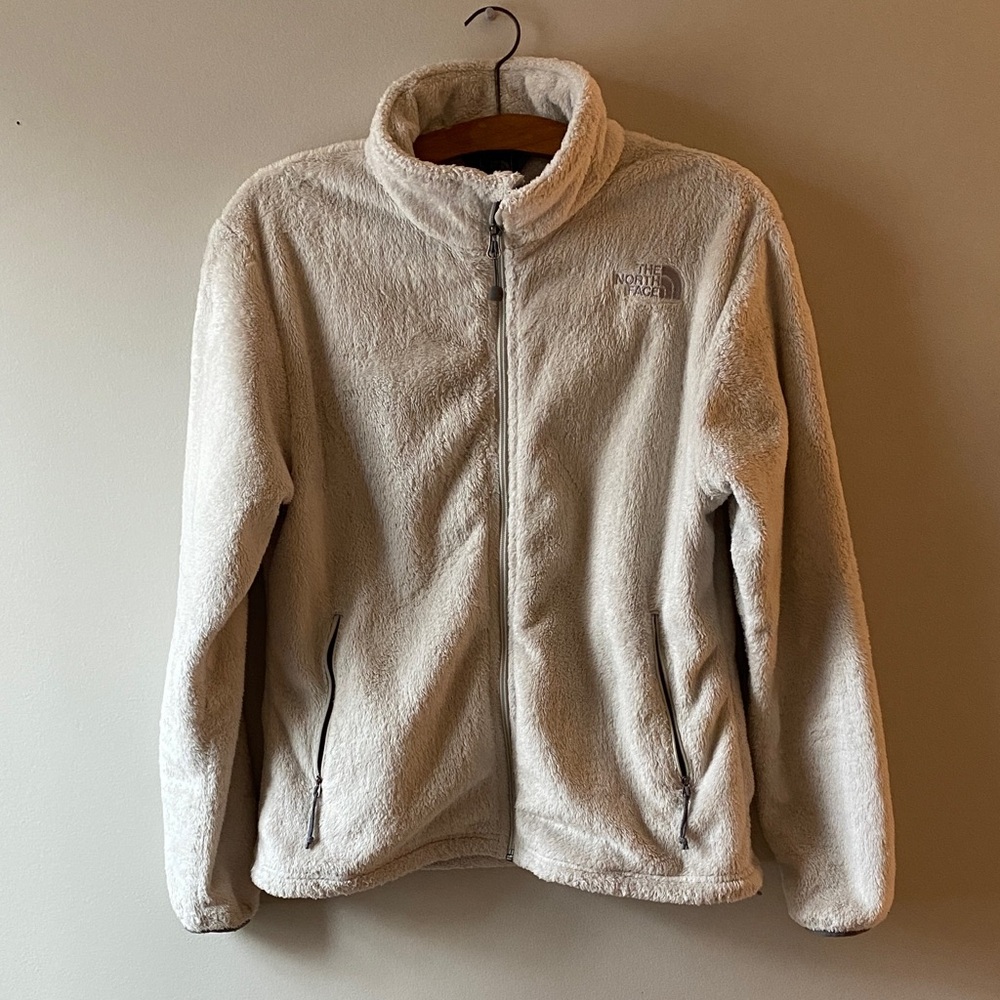 The North Face Silvery-White Fleece Jacket